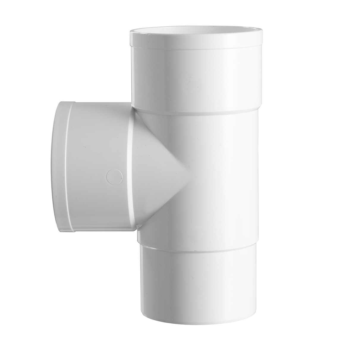 HWA T-Stuk 100 90 Graden Wit