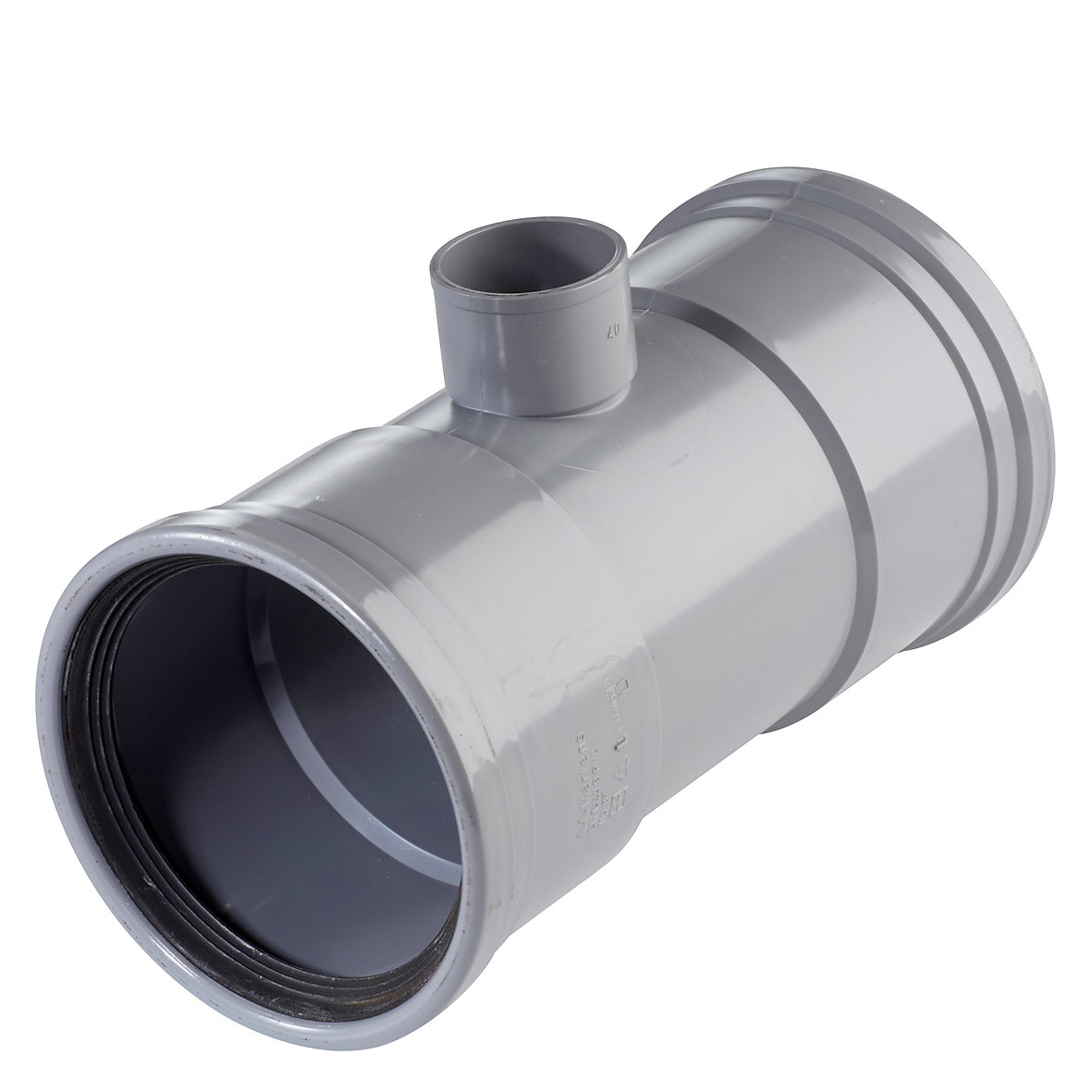 PVC T-Stuk 110x40MM 90 Graden 2x Mof 1x Spie