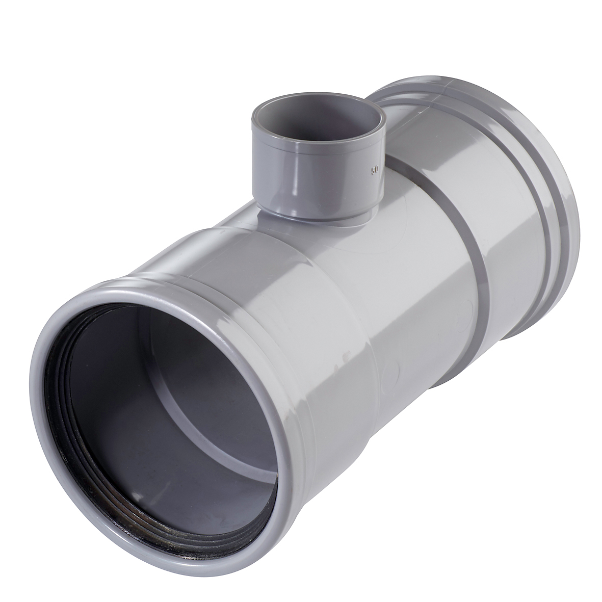 PVC T-Stuk 110x50MM 90 Graden 2x Mof 1x Spie