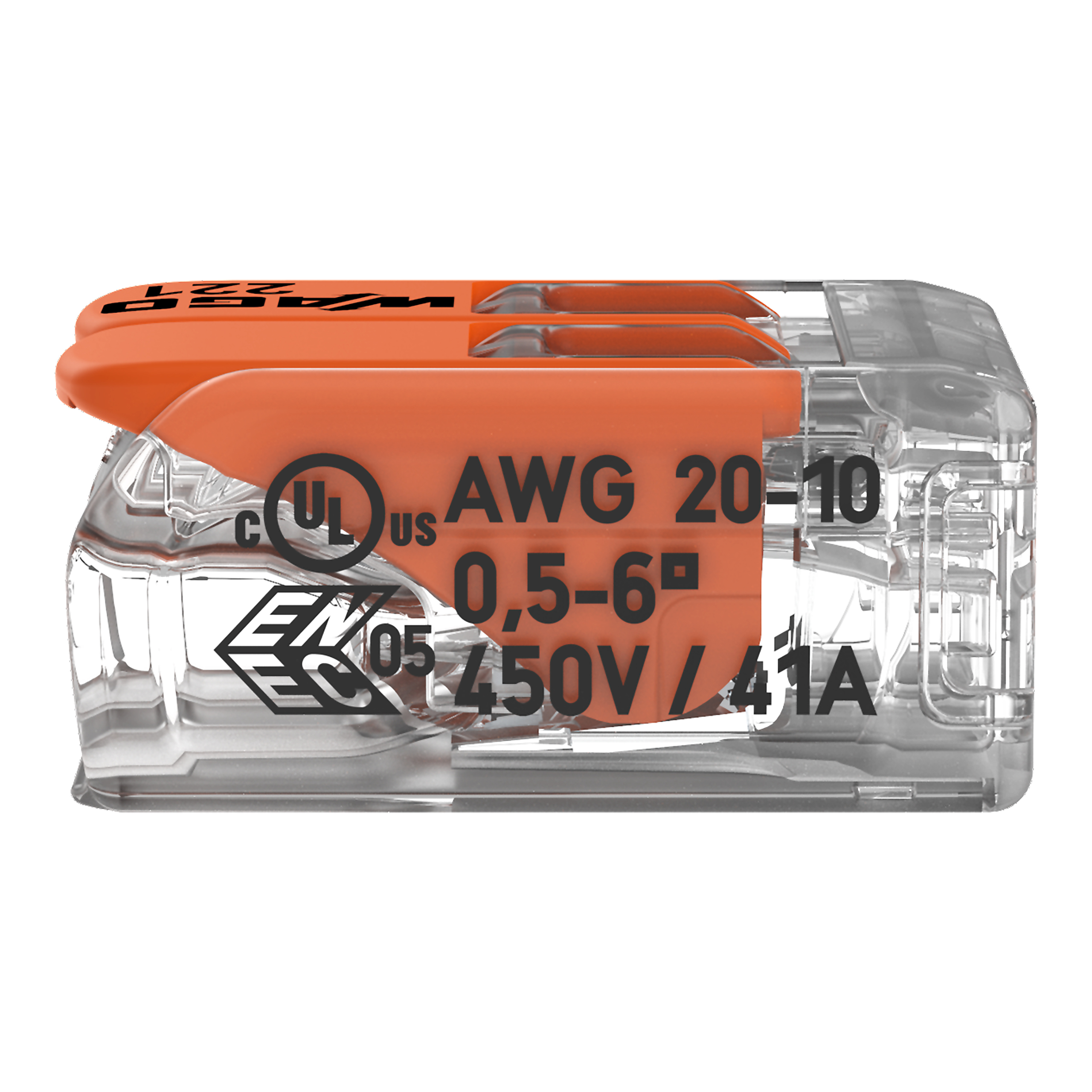 Wago Lasklem Soepel en Massief 221-612 2-voudig 0.5-6mm2 (per stuk!) - Afbeelding 5