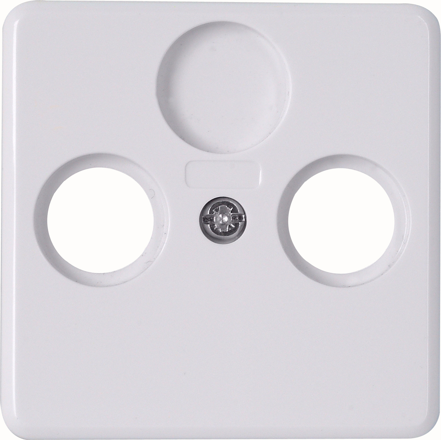 Kopp Hk02 - Afdekplaat Cai/Tv Arctic Wit