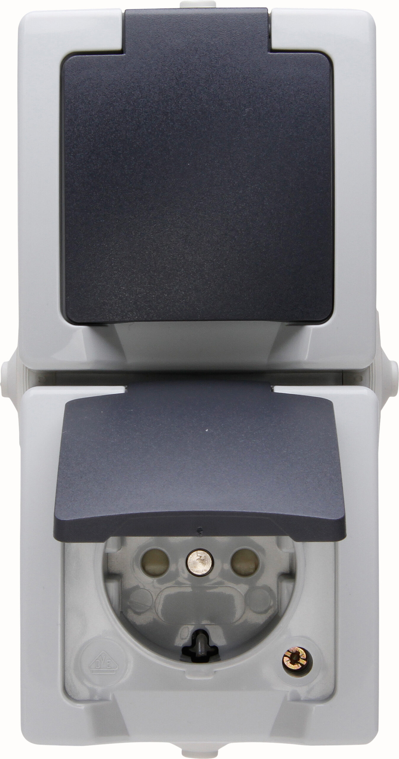 Kopp Nautic Wcd Ip44 2V Ra Verticaal Steekklem Grijs
