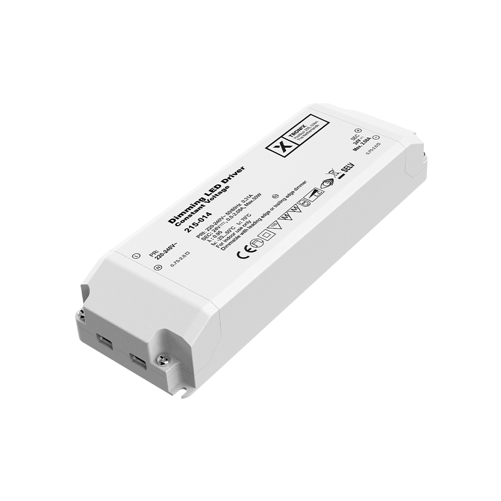 Tronix Lighting Led Driver 50W 24V Dimbaar Fase Af & Aansnijding - Afbeelding 3