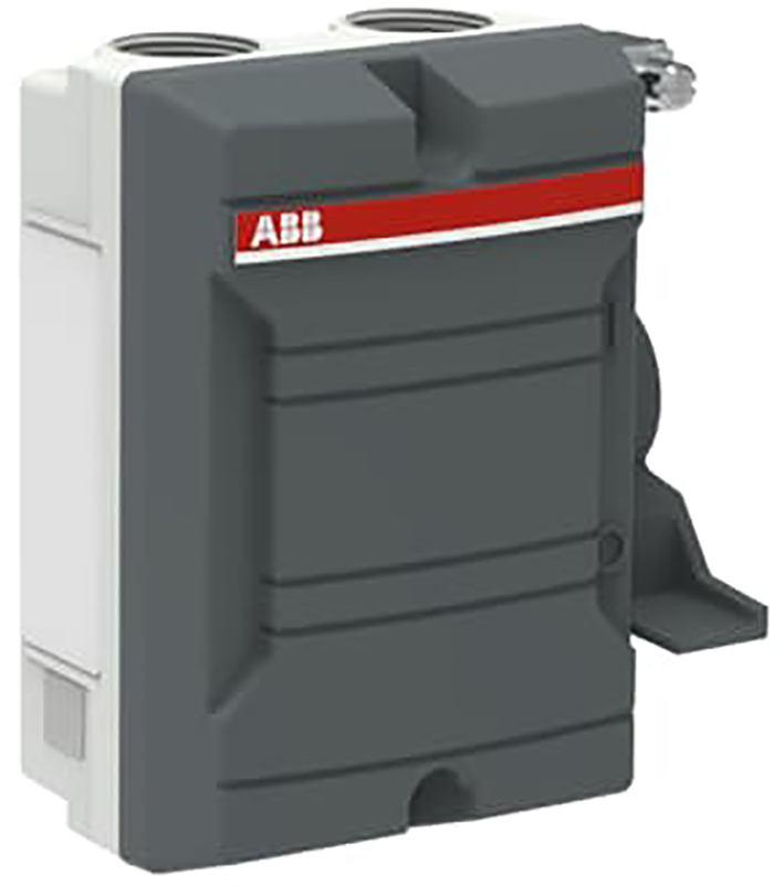 Abb Componenten Pv Werkschakelaar 2P 25A Ip65 Met Externe Aardaansluiting