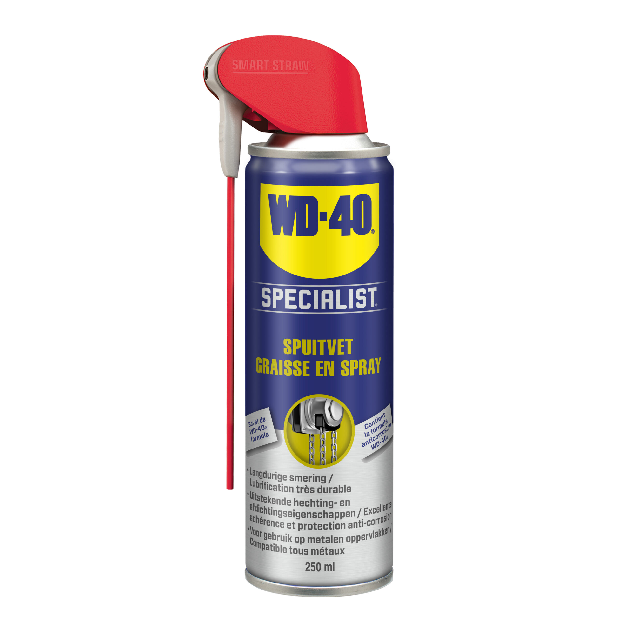 Wd40 Multi-Use Spuitvet 250Ml Spuitbus