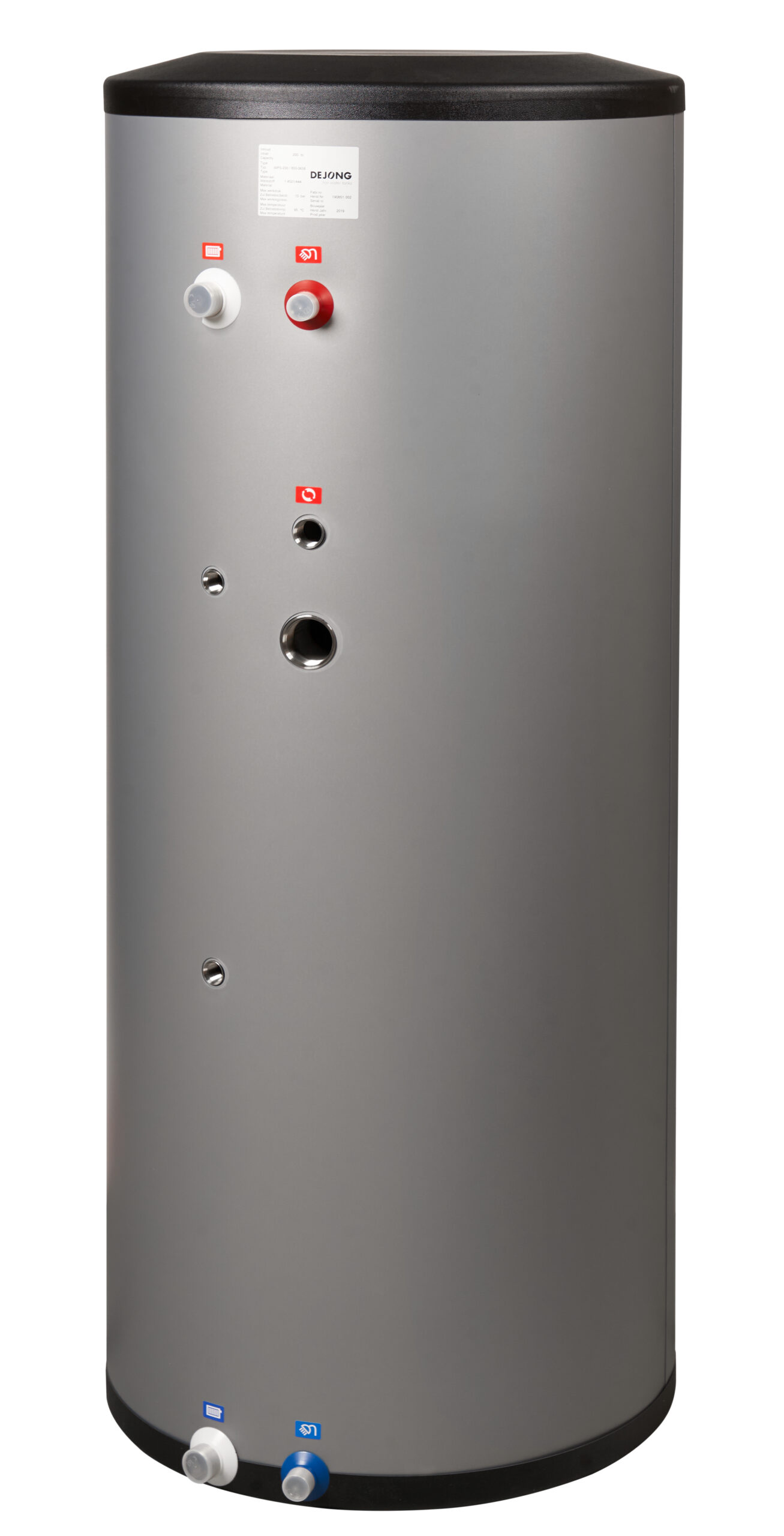 Remeha Rvs Boilervat 200 Litermet 1 Spiraal