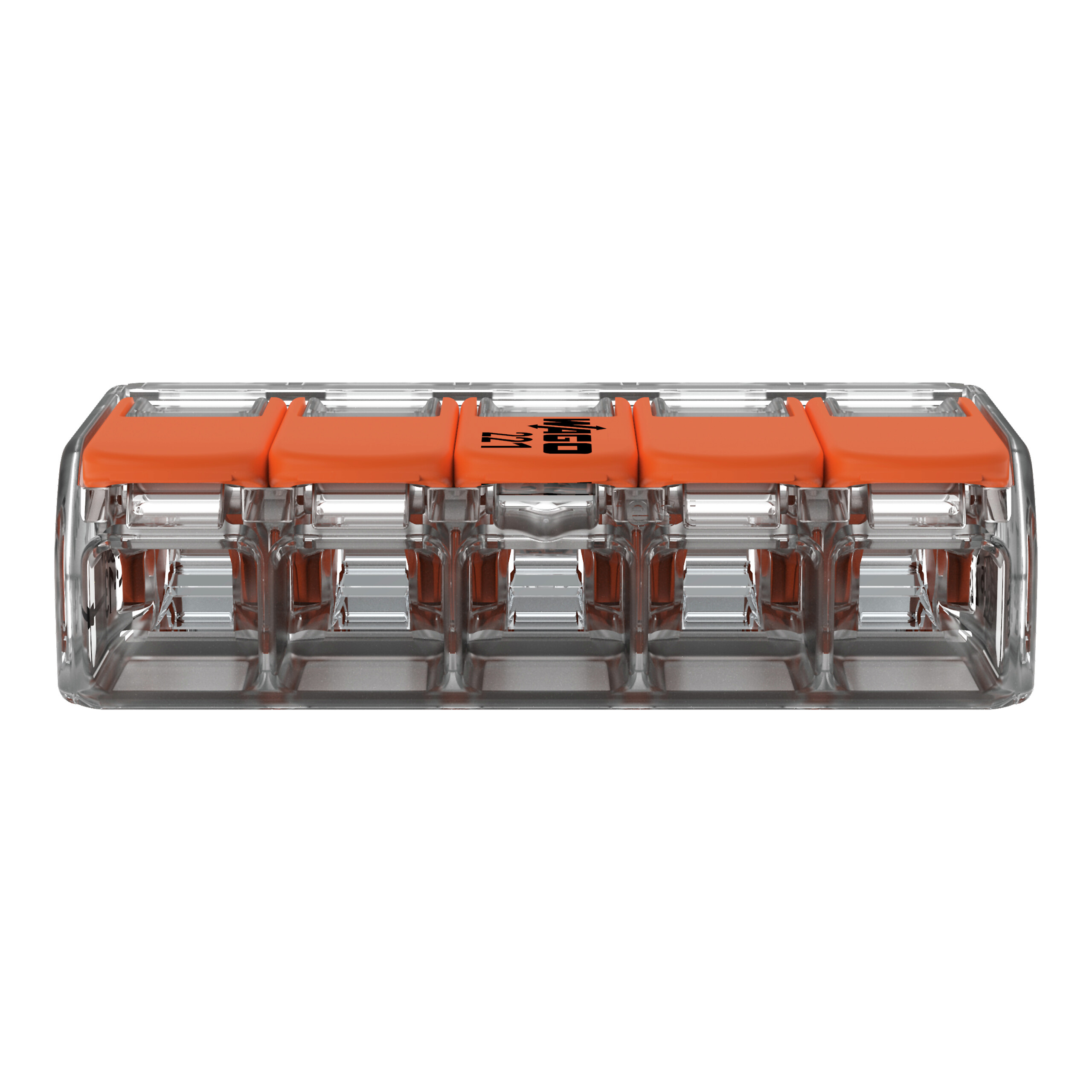 Wago Lasklem Soepel en Massief 221-615 5-voudig 0.5-6mm2 (per stuk!) - Afbeelding 9