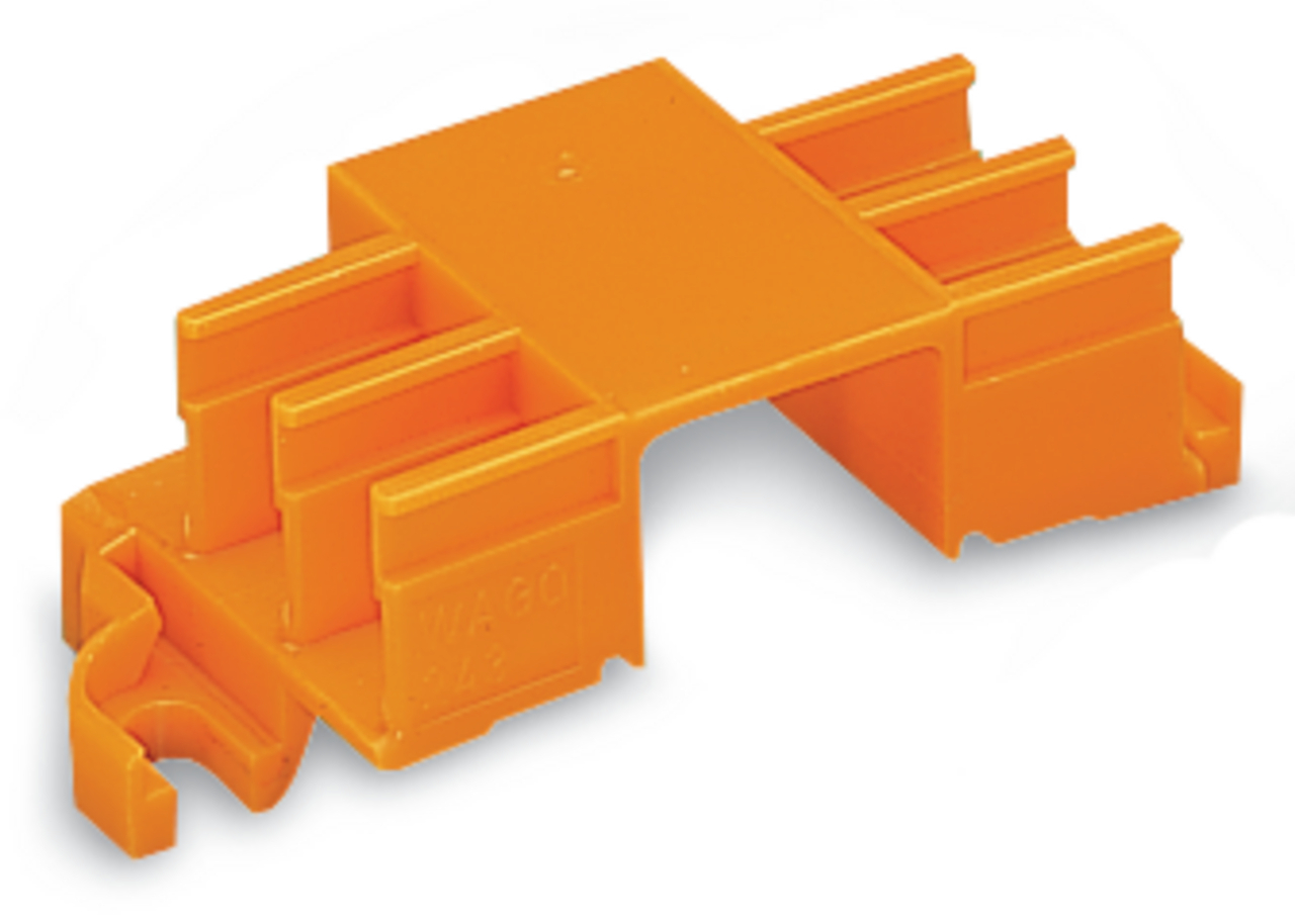 Wago Dinrail Adapter Tbv Zwakstroom 4V &amp; 8V Lasklem