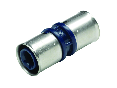 Wavin Tigris K1 Rechte Koppeling (Sok) 50 2X Pers