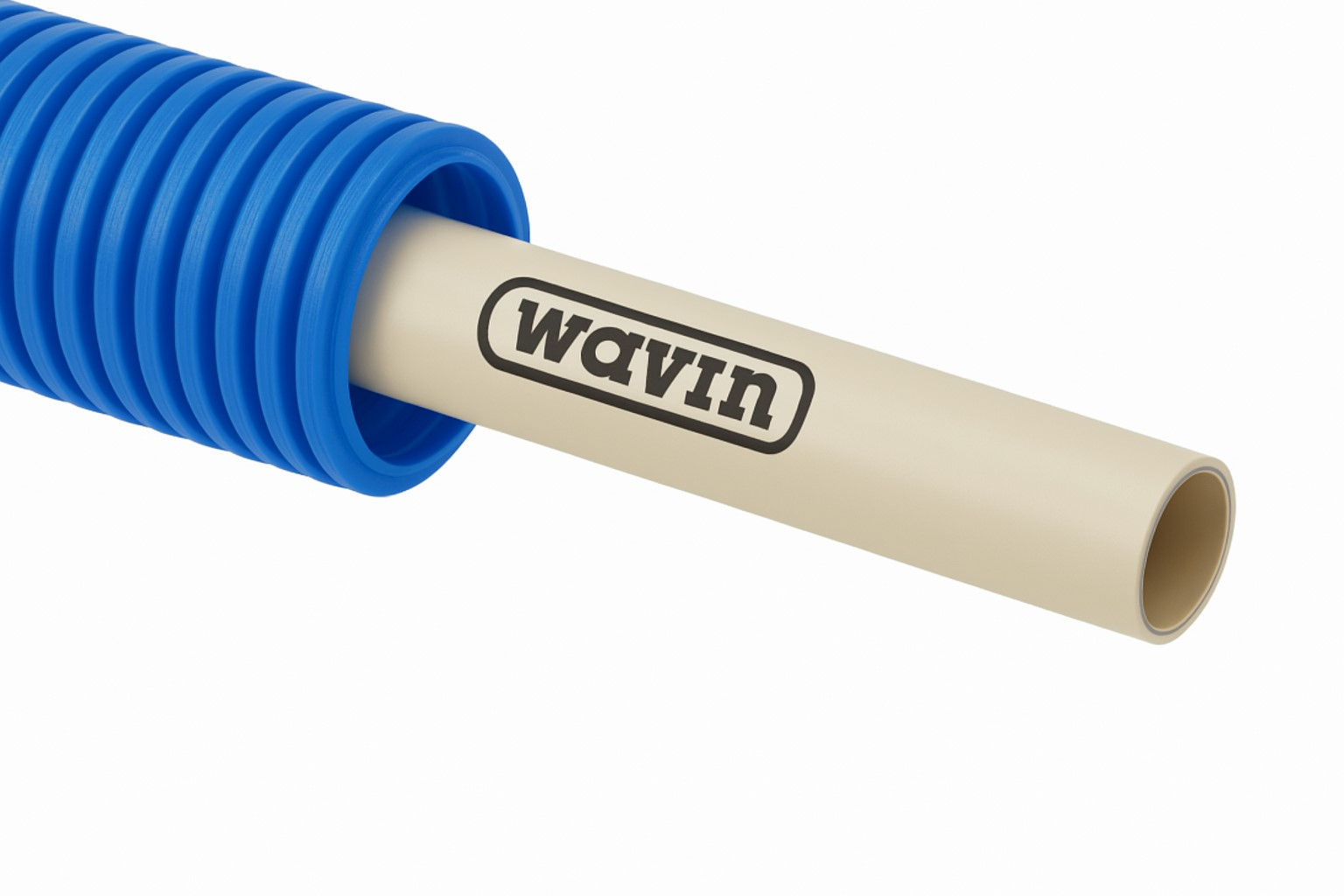 Wavin Tigris Ml Buis+Mantel 25X2,5 Blauw L=50 Pe-Rt/Al (Per 50 Meter)