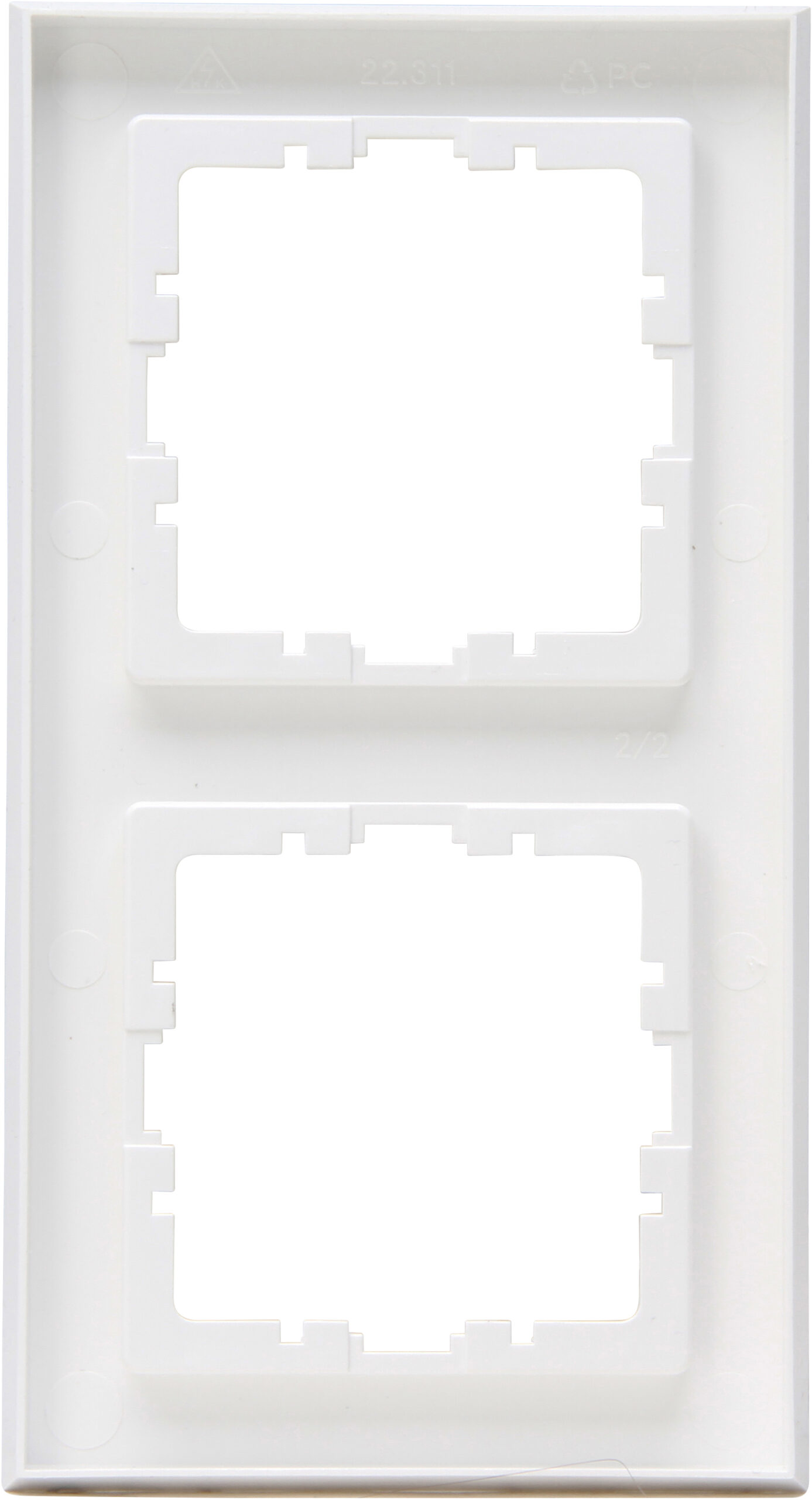 Kopp Hk07 Pure - Afdekraam 2-Voudig Helder Wit - Afbeelding 3