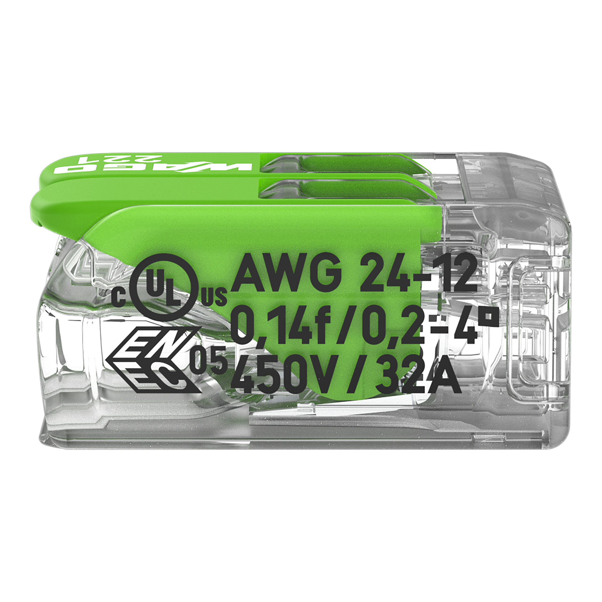 Wago 2V Verbindingsklem T/M 4Mm² - Green Range (per stuk!) - Afbeelding 10