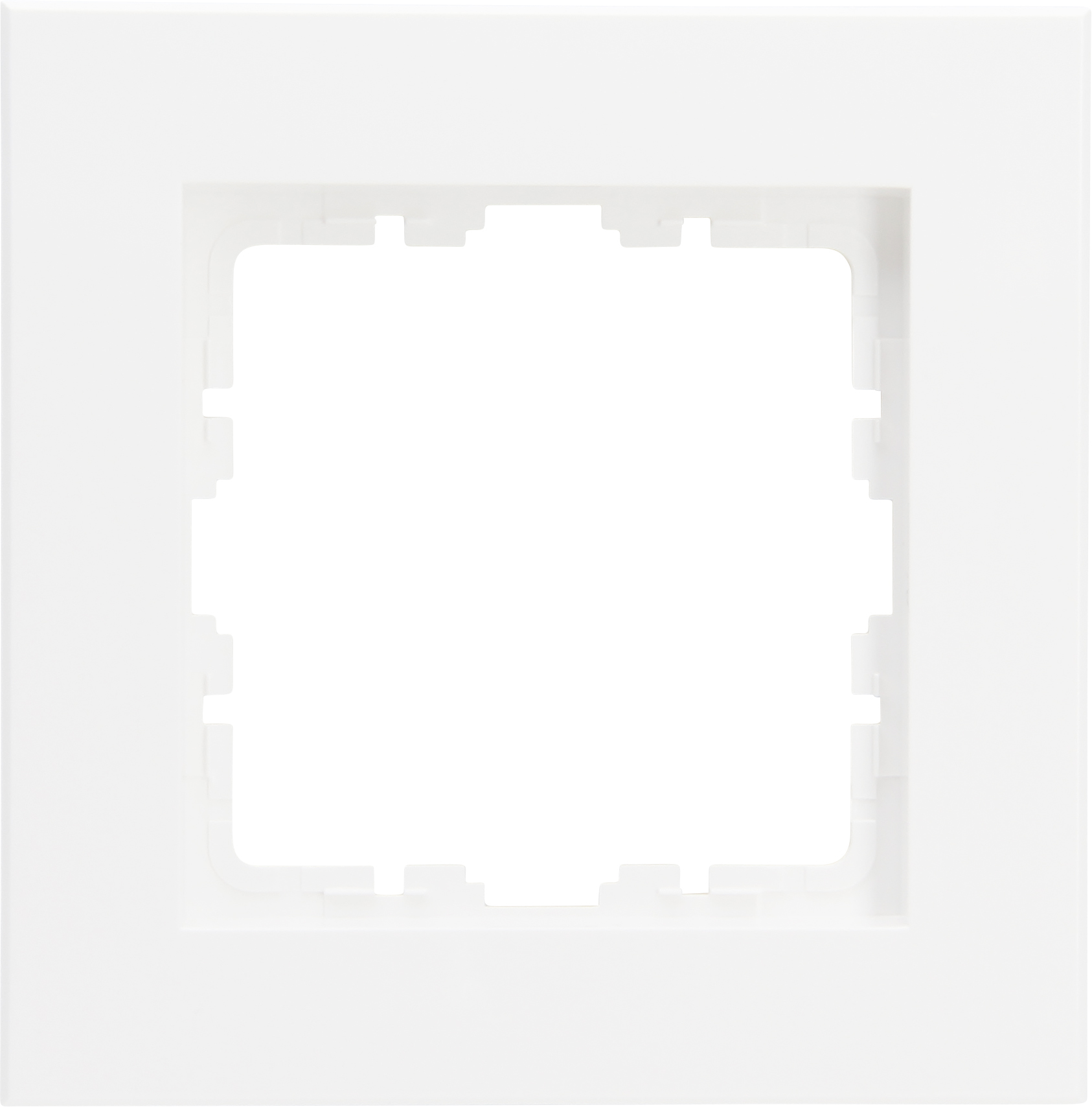 Kopp Hk07 Pure - Afdekraam 1-Voudig Mat Wit
