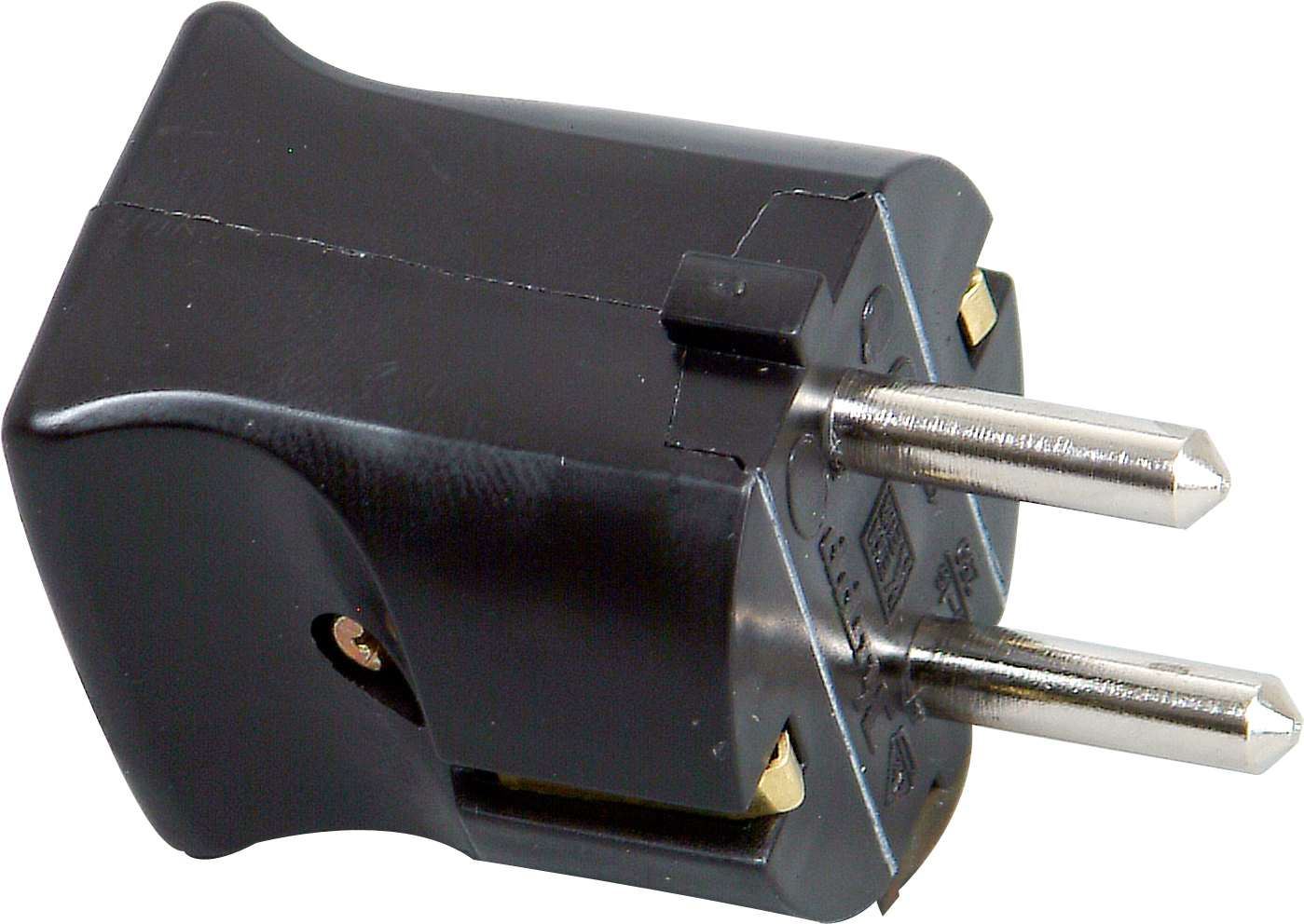 Kopp Stekker + Ra Lang Model Zwart