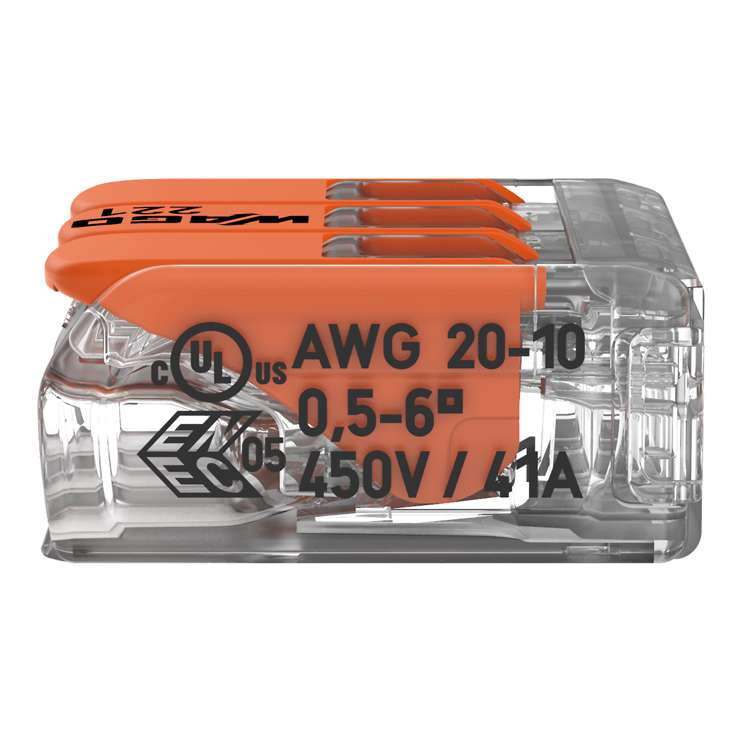 Wago Lasklem Soepel en Massief 221-613 3-voudig 0.5-6mm2 (per stuk!) - Afbeelding 11