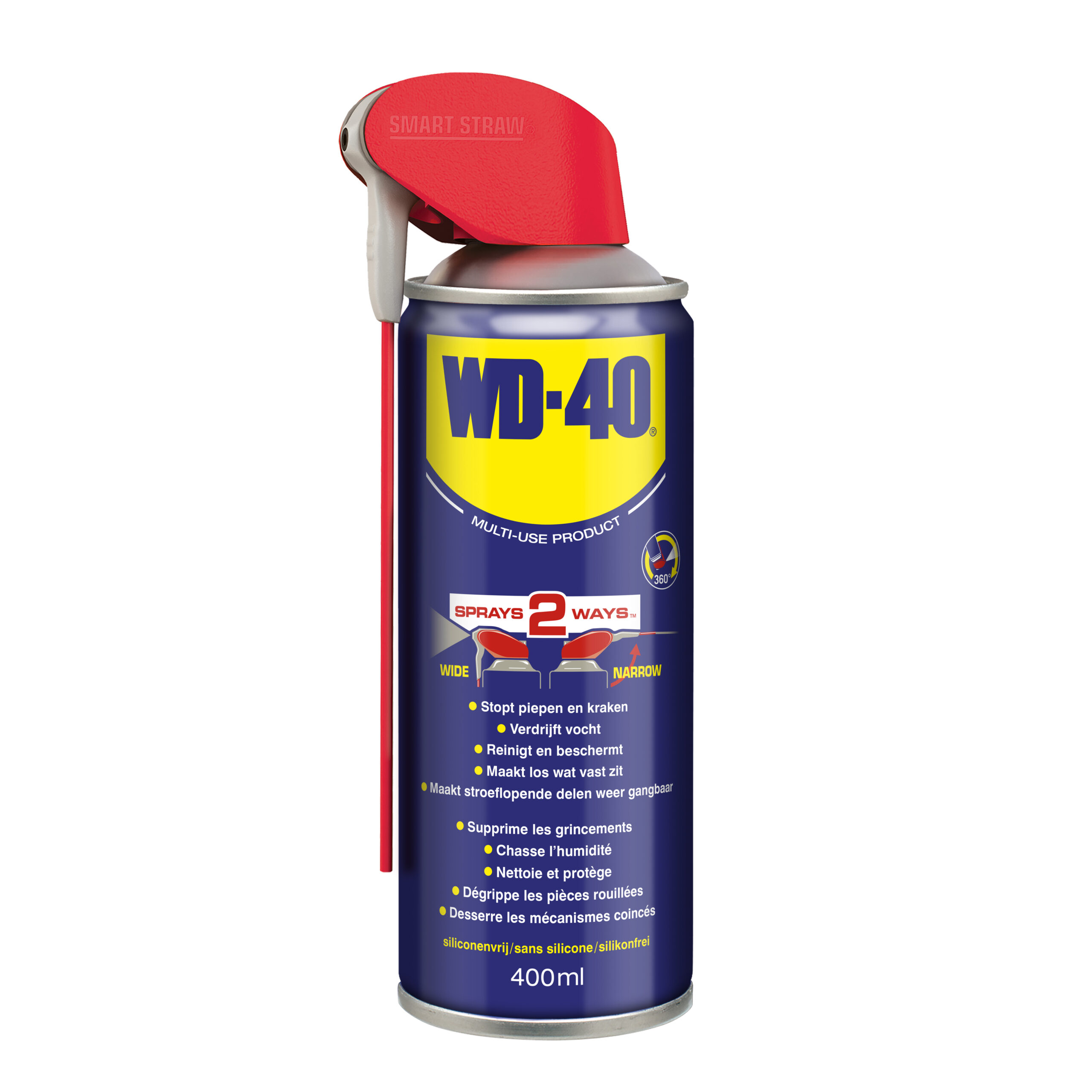 Wd40 Multi-Use 400Ml Smart Straw Spuitbus
