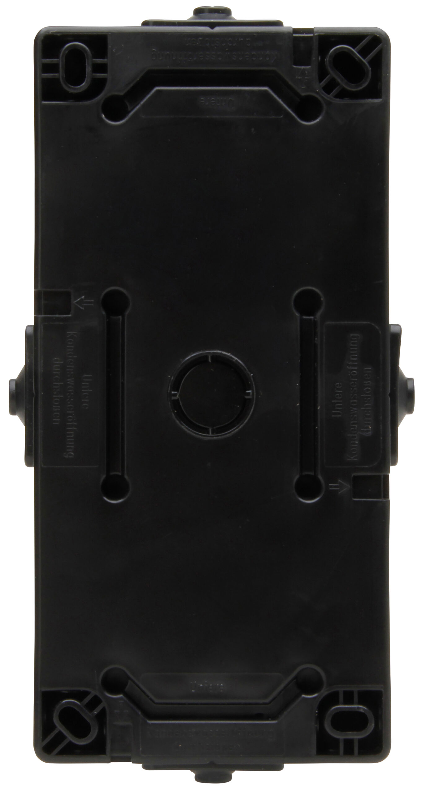 Kopp Proaqa Combinatie Wcd Ra 1V + Wissel Ip44 Zwart - Afbeelding 2