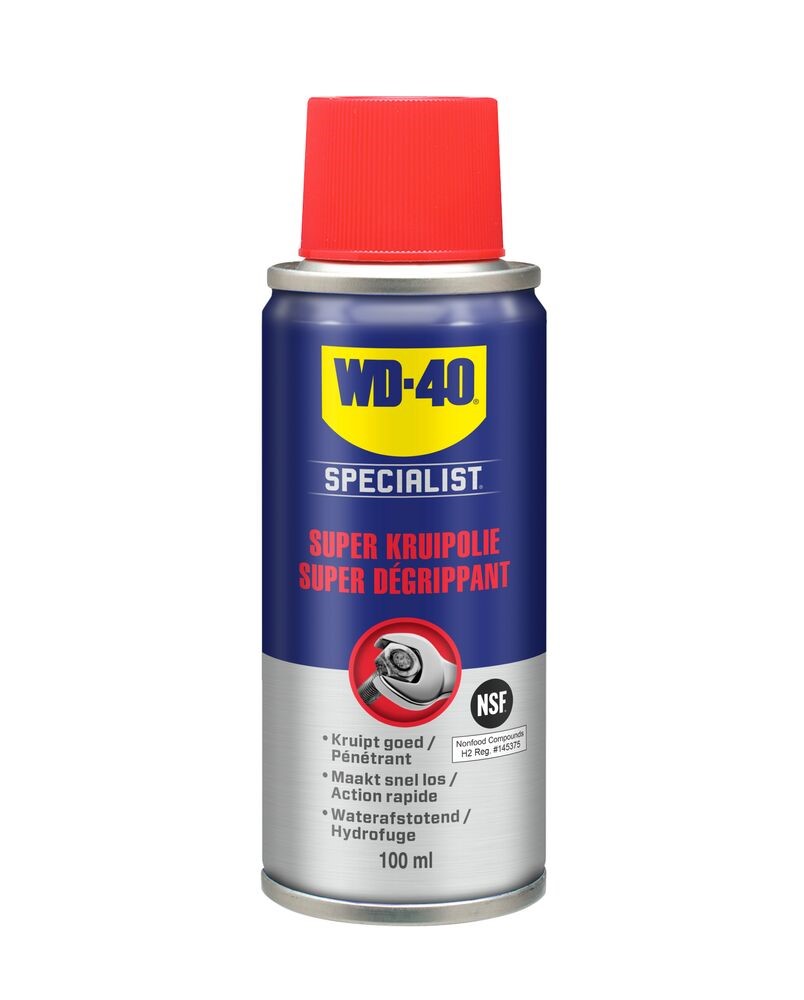 Wd40 Super Kruipolie 100Ml Spuitbus