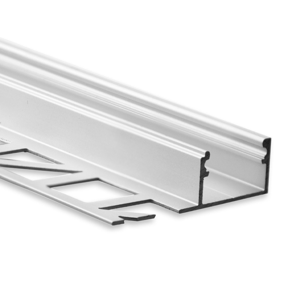 Tronix Lighting Tegel Profiel Met Randen T.b.v. Led Strip Max. 14Mm - 2 Meter