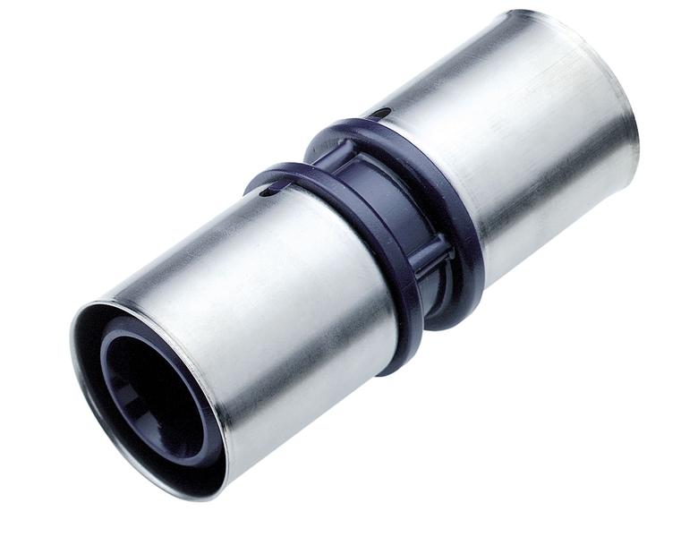 Wavin Tigris K1 Rechte Koppeling (Sok) 63 2X Pers - Afbeelding 2
