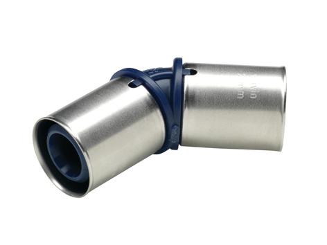Wavin Tigris K1 Knie 45Gr 63 2X Pers - Afbeelding 2
