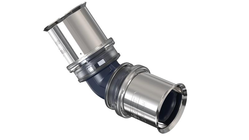 Wavin Tigris K5 Knie 45Gr 40 2X Pers - Afbeelding 2