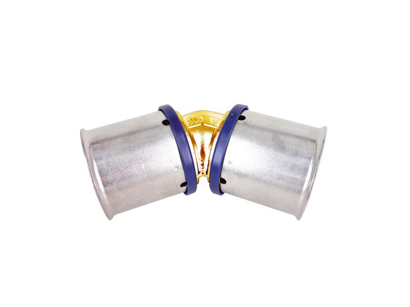 Wavin Tigris M1 Drl Knie 45Gr 63 2X Pers - Afbeelding 2