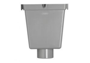 Vergaarbak Met Overloop 80MM