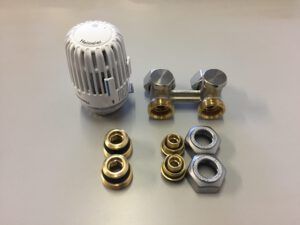 Aansluitsets t.b.v. Compact S6 radiatoren heimeier