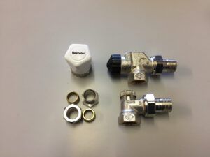 Aansluitsets voor 15 mm buis heimeier