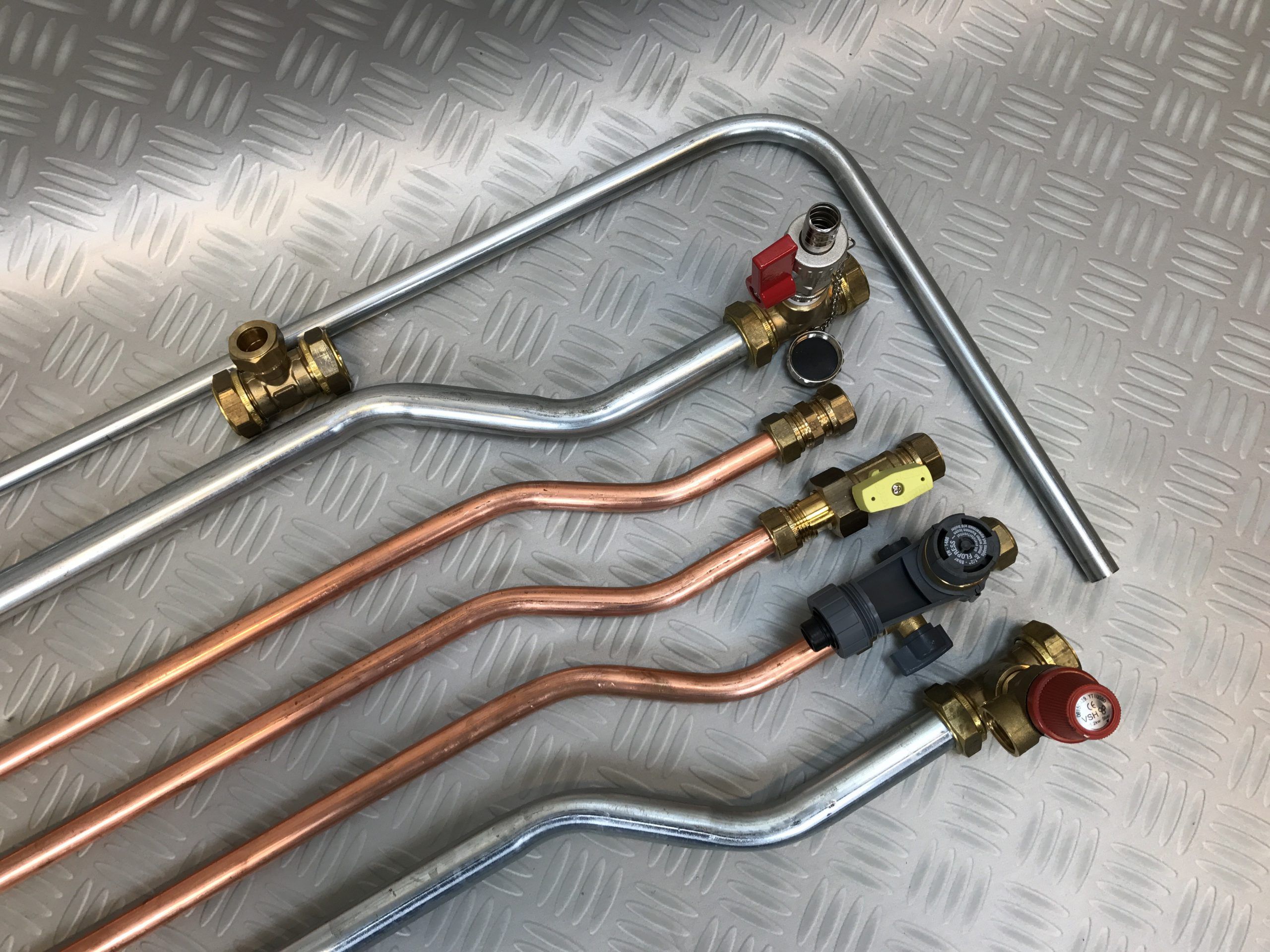 Ketel aansluitset t.w.v. €80 Technim