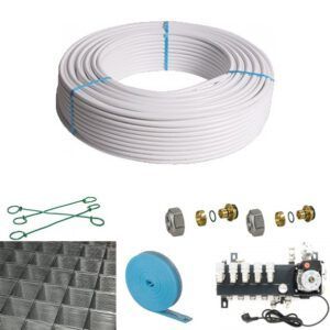 PE-RT vloerverwarming sets netten