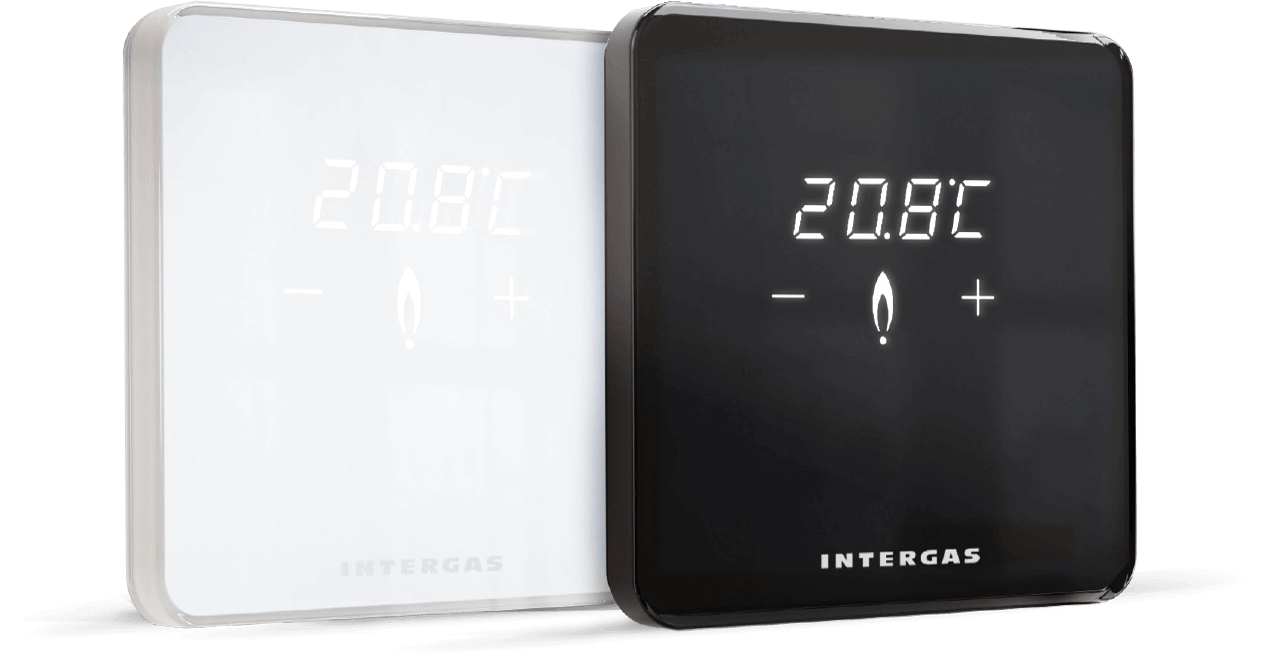 Intergas Comfort Touch Thermostaat Zwart Technim