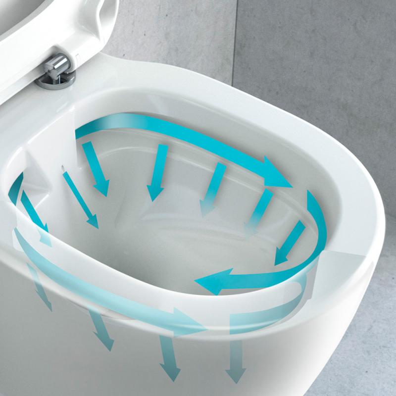 Ideal Standard Connect Rimless + Softclose zitting Wit Technim